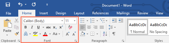 The Title Bar 