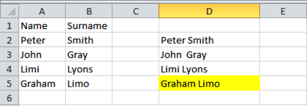 The reference or the cell address in Excel