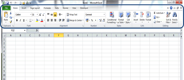 Excel - the Ribbon