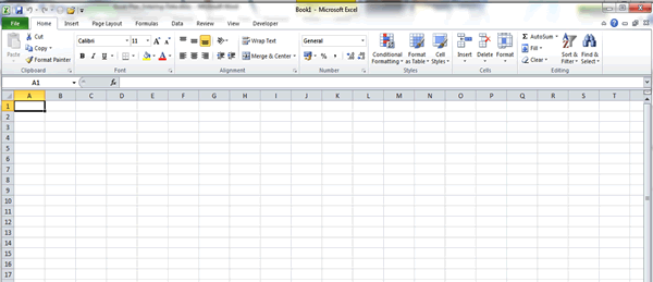 Navigating a Sheet - Excel Tutorial